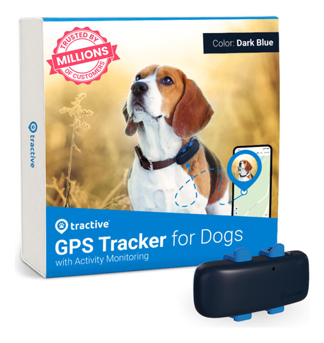 Tractive Rastreador Gps Impermeable Para Perros Ubicación Y