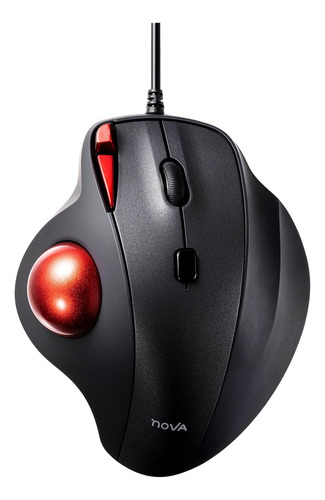 Sanwa Ratón Trackball Ergonómico Con Cable, Ratones Ópticos