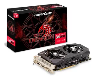 Placa De Vídeo Powercolor Red Dragon 8gb Gddr5 256bit