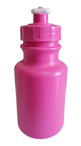 Kit 40 Mini Garrafas Squeeze Rosa 300ml De Plástico