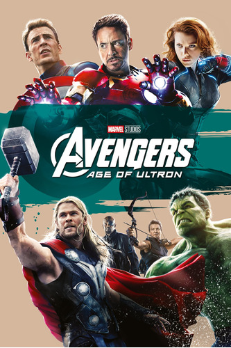 Poster Avengers 2: La Era De Ultrón 45cm*30cm Brillante