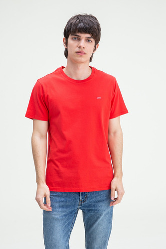 Remera Levi's Hombre The Original Tee W/ Patch Poppy Red