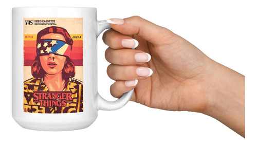 Taza Mug Grande Stranger Thing Eleven Once