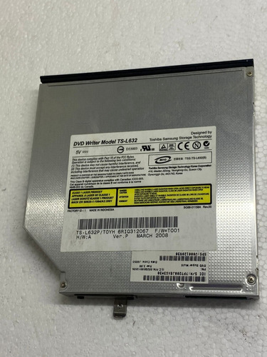 Unidad Grabadora Dvd Toshiba Satellite L305 L632 V000120930