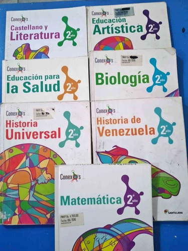 Libros Conexos 2 Do Año. Editorial Santillana 