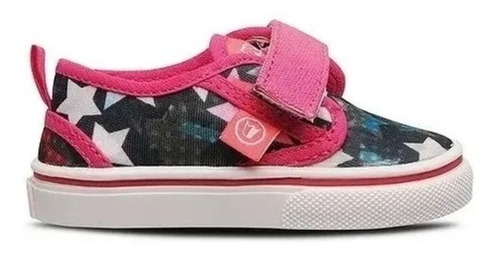 Zapatillas Lona Niños Con Abrojo Prowess Art. 220 Primavera