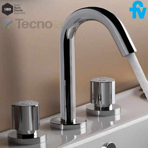 Griferia De Baño Fv Lavatorio Mesada Radal 207/c7 Cromado