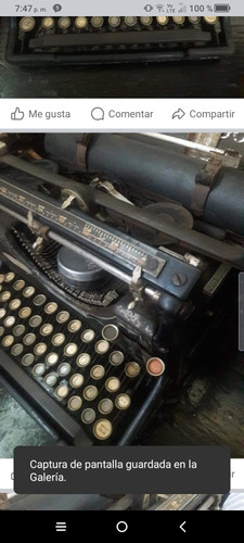 Antigua Máquina De Escribir  Underwood