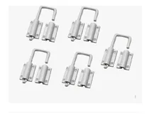 Comprar Kit 06 Trincos De Alumínio Para Porta Camarão - Branco