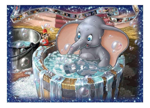 Rompecabezas Dumbo Circo Clasico Disney 1000 Pz Ravensburger