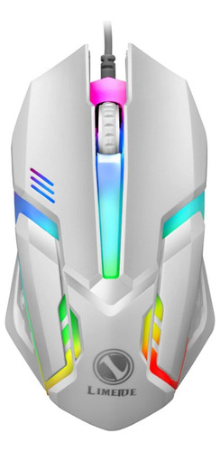 Mouse Gamer Limei S1 Luminoso Ratón Con Cable Usb Portáti