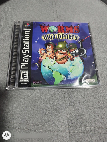 Worms World Party Original Americano Para Ps1 (Usado)