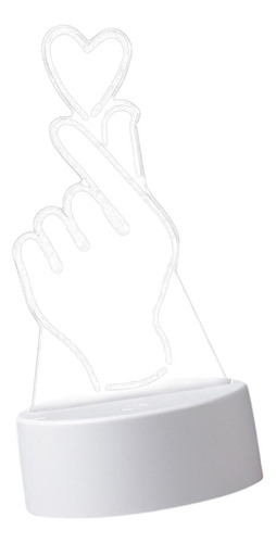 2 Lámpara De Escritorio Decorativa Usb De Acrílico Con