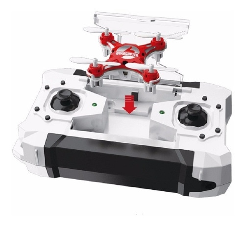 Mini Drone Acrobático Con Auto Regreso 12 Hélices +protector