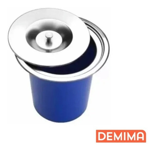 Cesto Lixeira Pia Cozinha Embutir 5l Inox 304 Mima Decor