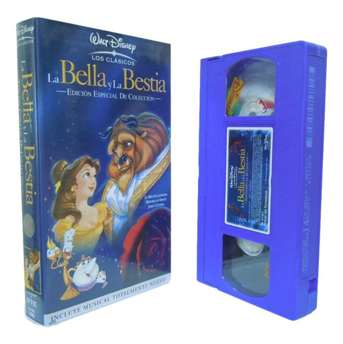 La Bella Y La Bestia Vhs, Edición Especial De Colección