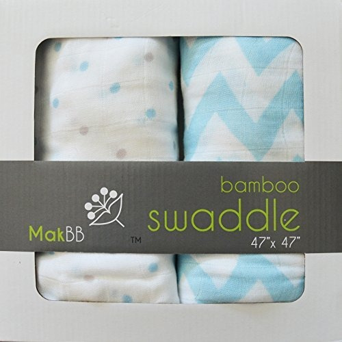 Makbb Swaddle Manta Muselina De Bambu Rayon 2 Cuenta