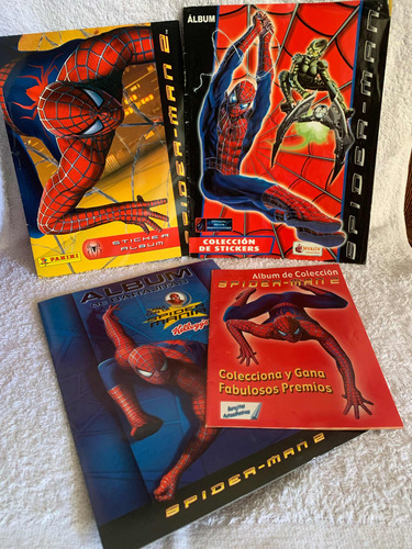 Álbumes De Spiderman Años 2000.. De Colección!!