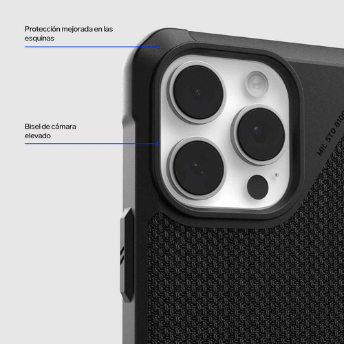 Case Negro Uag Mlt Para iPhone 16 Pro Max Con Magsafe