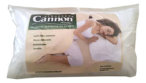 Almohada Cannon Vellón 70x40 Algodón Tecnofast