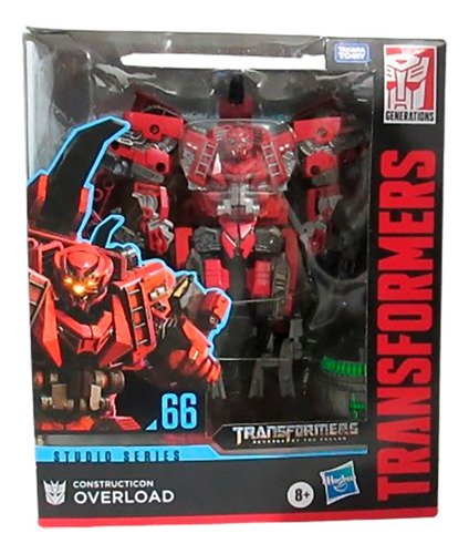 Figuras Transformers Overload / Scavenger Set De 2