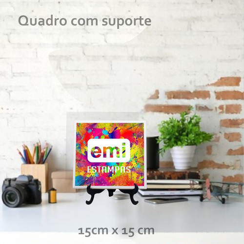 Imagem 2 de 2 de Quadro Azulejo Presente Contabilidade Contador