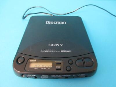 Awesome Sony Discman Model D-121 Mega Bass Cd Player Bla Llh