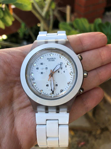 Relógio Swatch Feminino Branco