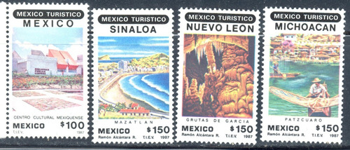 México Turístico Edomex Nuevo León Michoacán Sinaloa 1987 
