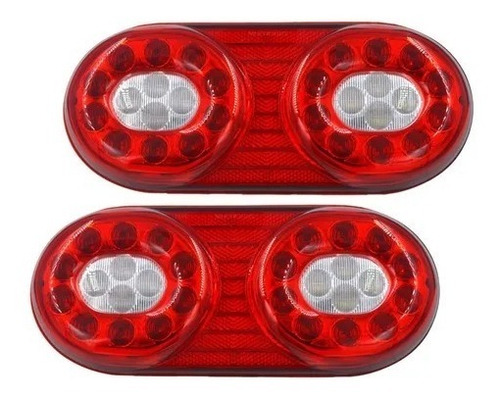 Imagem 1 de 4 de Par Lanterna Módulo Modelo Randon Led 24v