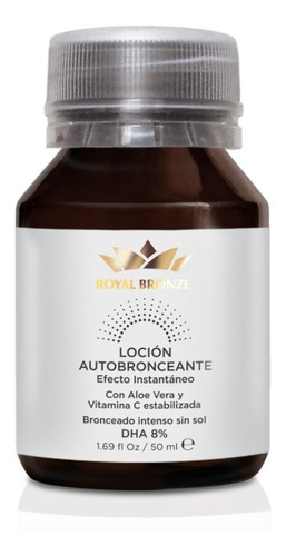 Loción Autobronceante 8% Color Piel Bronceado Exel X 50ml