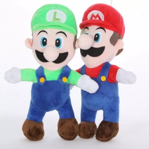 PELUCHE LUIGI 20 CM SUPER MARIO WORLD