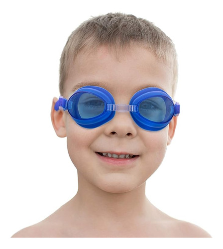 Gafas Natacion Para Niños Con Funda Uv Antiniebla Con Facil