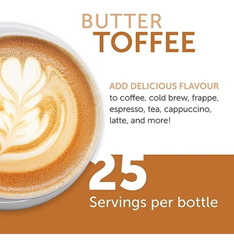 Jordan's Skinny Syrups Butter Toffee 750 Ml
