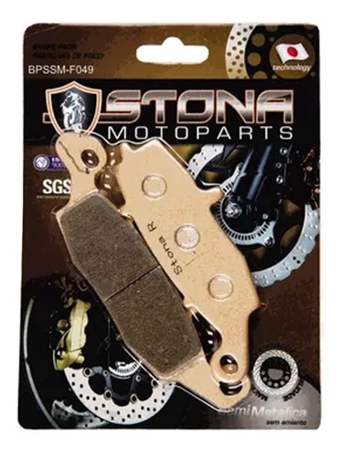 Pastilha Dianteira Suzuki Dl 1000 Dl1000 V-strom Stona F049