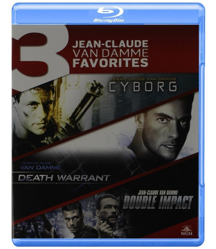 Blu-ray Cyborg + Sentencia De Muerte + Doble Impacto