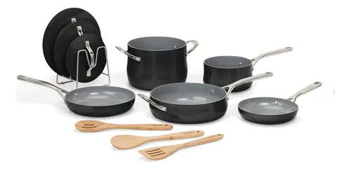 Bateria 12 Piezas Cullinary Collection 34c-12bkes Cuisinart Color Negro