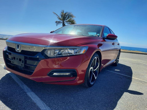 Honda Accord 2020 Rojo Metalico Importado 60 Mil Millas