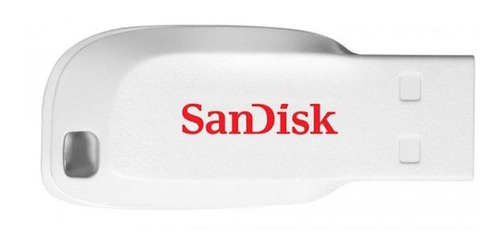 Imagen 1 de 1 de Memoria USB SanDisk Cruzer Blade 16GB 2.0 blanco