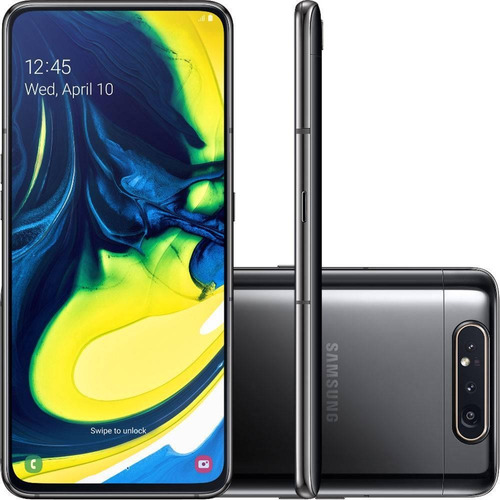 Smartphone Samsung Galaxy A80 128gb 8gb Câm Tripla Rot Pt