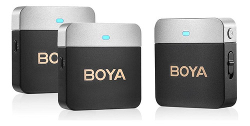 Boya 2.4ghz Dual-channel Wireless Microphone System By-m1v2