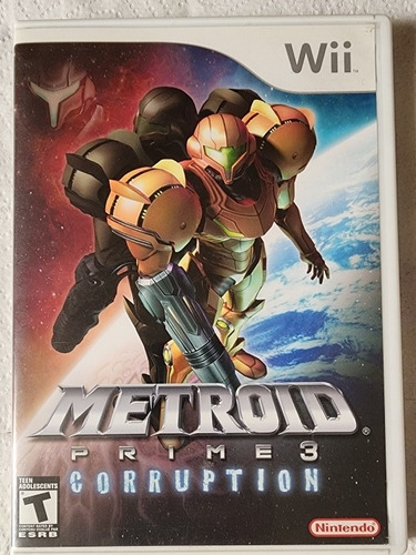Metroid Corrupción Wii 