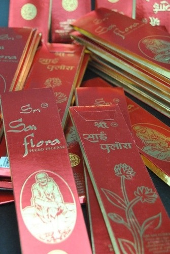 Imagen 5 de 6 de Incienso Masala Sri Sai Flora X12 Sahumerio India