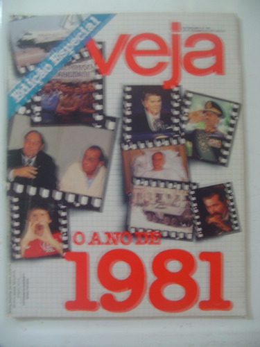 Revista Veja 695 Xuxa Zico Piquet Fischer Retrospectiva 1981