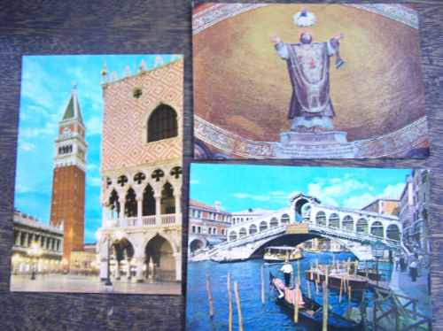 6 Postales Antiguas * Venezia *