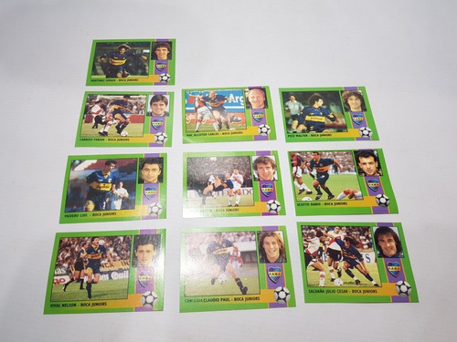Imagen 1 de 8 de Figuritas Boca Juniors 1996 Cromy Fútbol Argentina Mag 57402