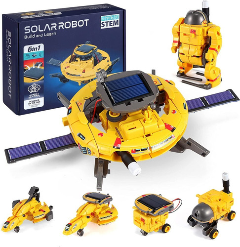 Kits De Ciencia Para Construir Robot Solar, Educativo