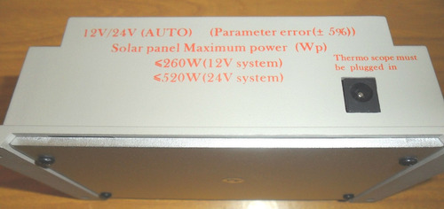 Controlador De Carga Painéis Solares 20amperes Com Mppt