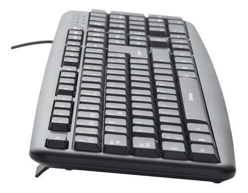 Imagen 2 de 3 de Teclado Usb Verbatim Alambrico Para Windows O Mac / 98121