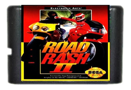 Jogo De Mega Drive, Road Rash Il, Sega